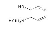 2-氨基酚鹽酸鹽結(jié)構(gòu)式